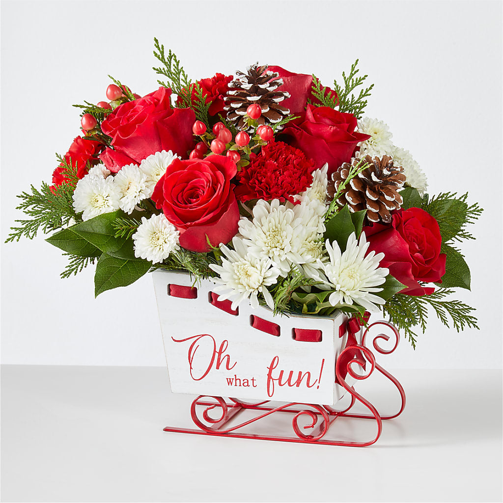 Sleigh Bells Bouquet – Micaelas Flowers And Gifts, Tulsa OK