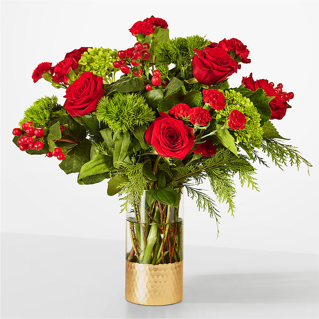 Plaid Throw Bouquet – Micaelas Flowers And Gifts, Tulsa OK