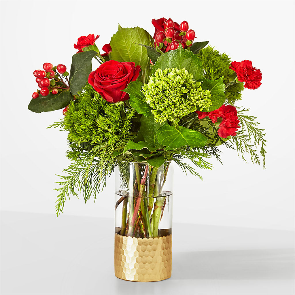 Plaid Throw Bouquet – Micaelas Flowers And Gifts, Tulsa OK