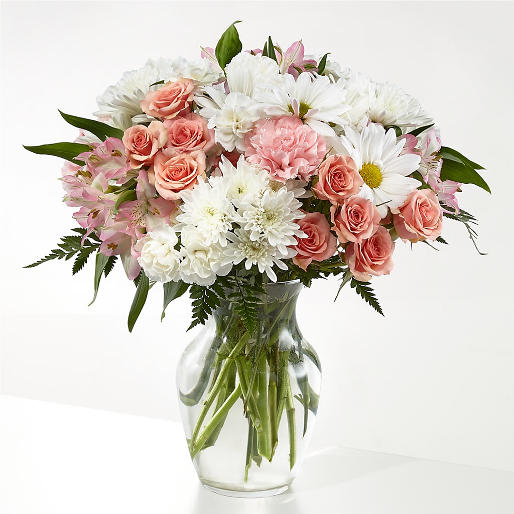 Blush Crush Bouquet – Micaelas Flowers And Gifts, Tulsa OK