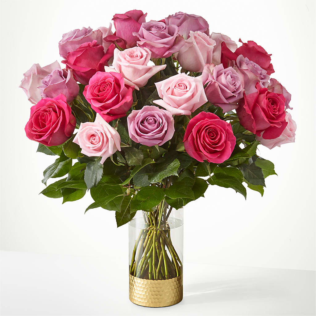 Pure Beauty Mixed Roses – Micaelas Flowers And Gifts, Tulsa OK