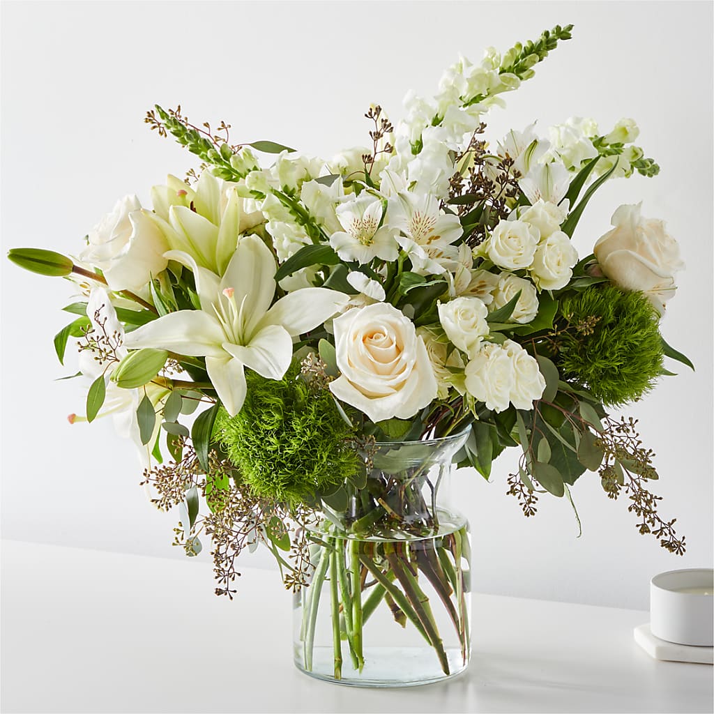Fresh Linen Bouquet – Micaelas Flowers And Gifts, Tulsa OK