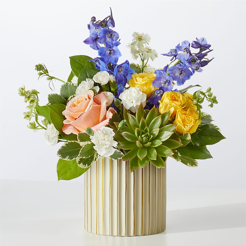 Cobalt Reverie Bouquet – Micaelas Flowers And Gifts, Tulsa OK