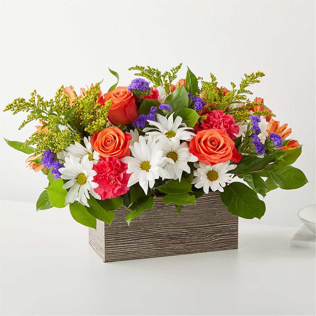 Oopsie Daisy Box Bouquet – Micaelas Flowers And Gifts, Tulsa OK