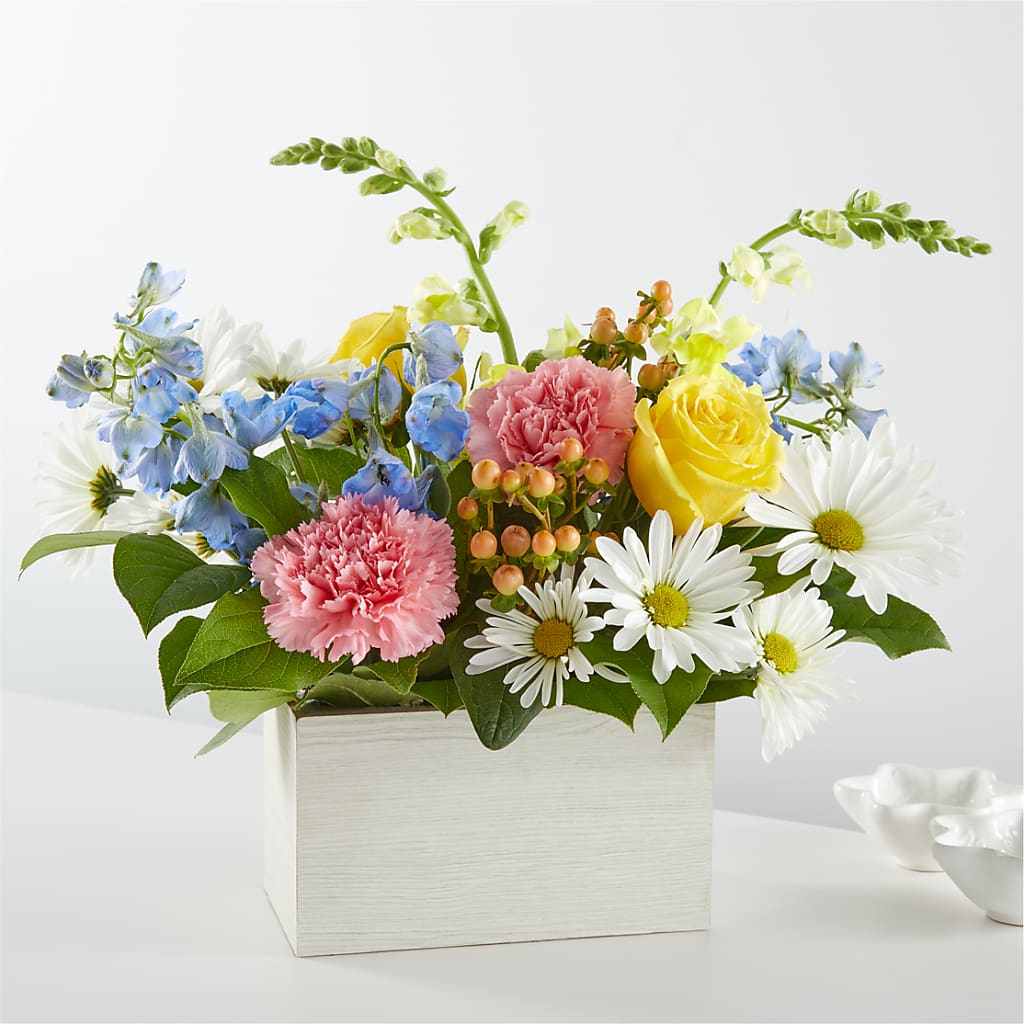 Sun Salutation Box Bouquet – Micaelas Flowers And Gifts, Tulsa OK