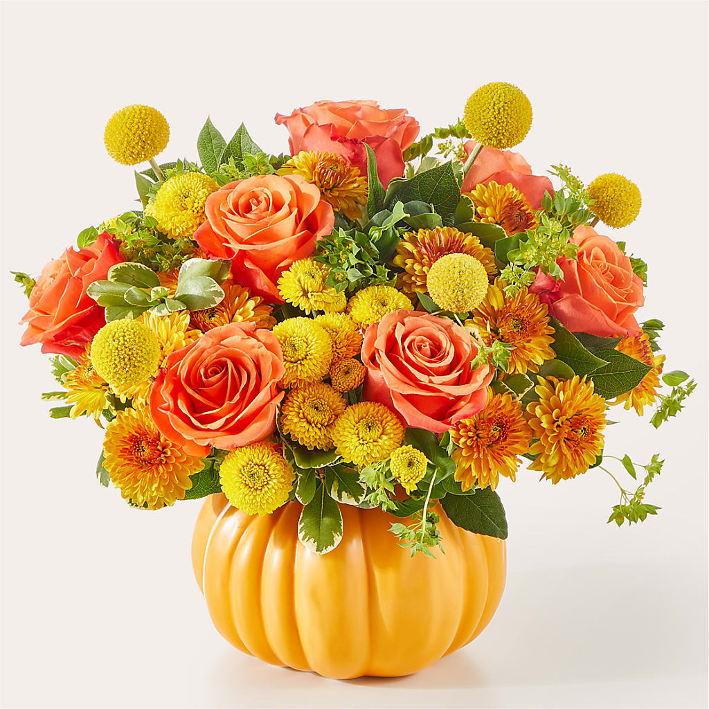 Gourdgeous Pumpkin – Micaelas Flowers And Gifts, Tulsa OK