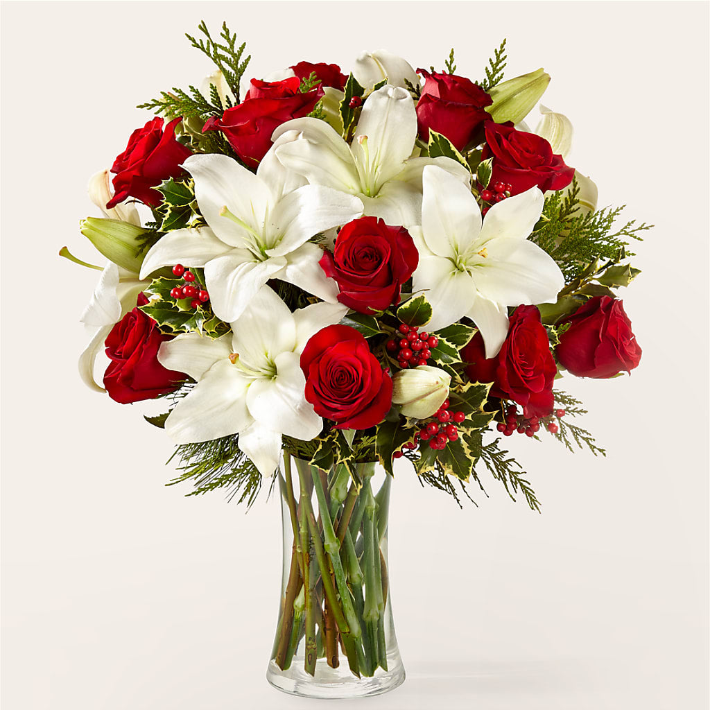 Sparkling Snowflakes Bouquet – Micaelas Flowers And Gifts, Tulsa OK