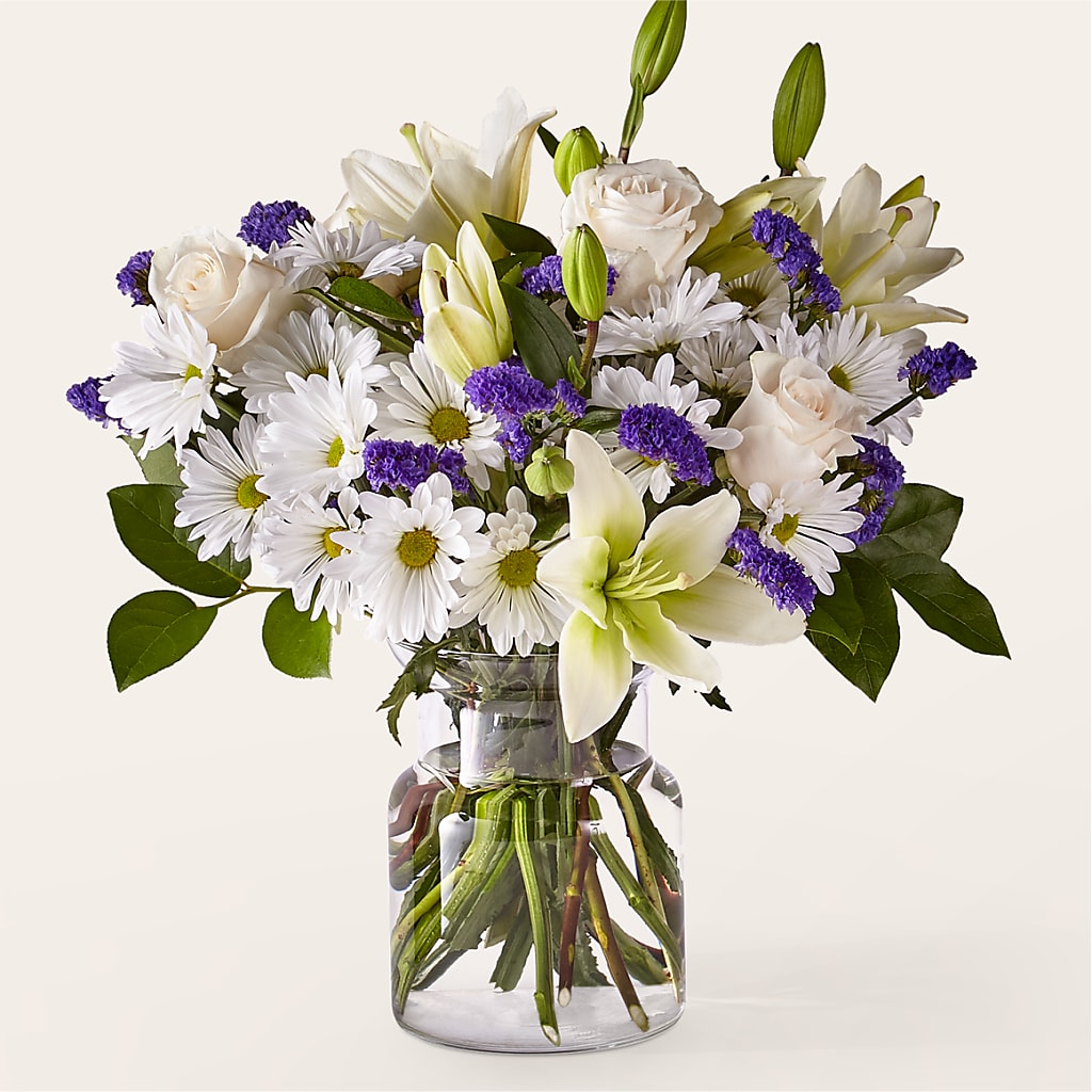 Beyond Blue Bouquet – Micaelas Flowers And Gifts, Tulsa OK