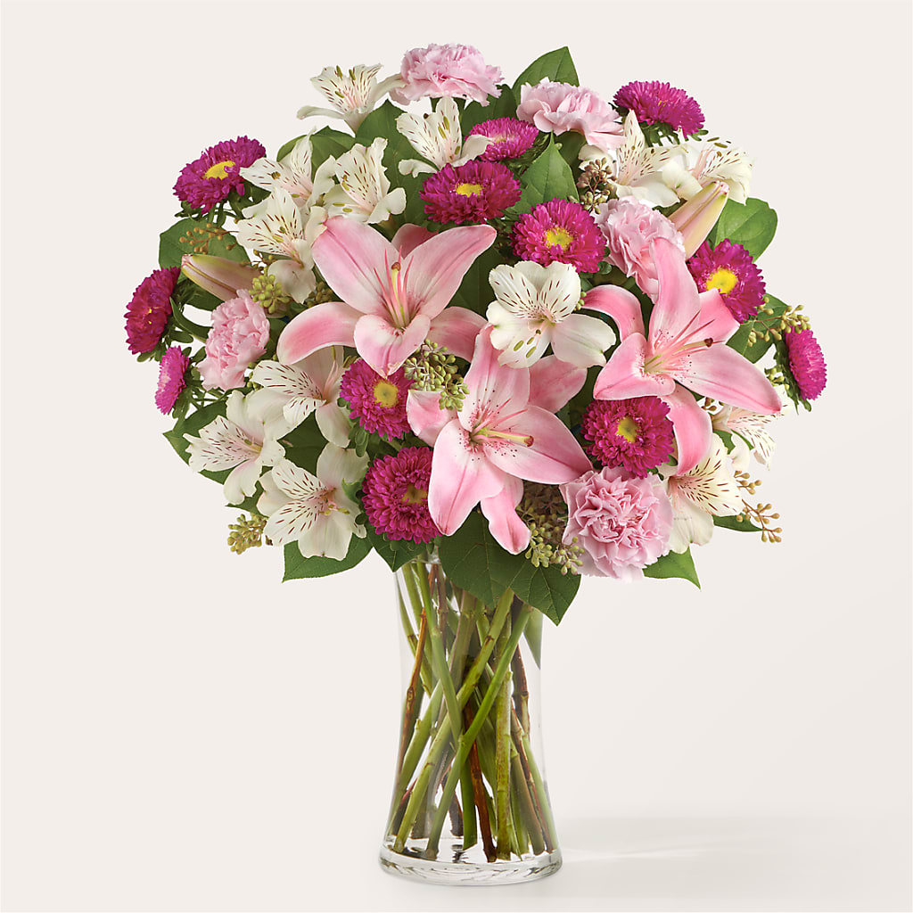 Feeling Fuchsia Bouquet – Micaelas Flowers And Gifts, Tulsa OK
