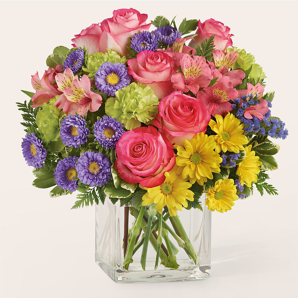 Candy Jar Bouquet – Micaelas Flowers And Gifts, Tulsa OK