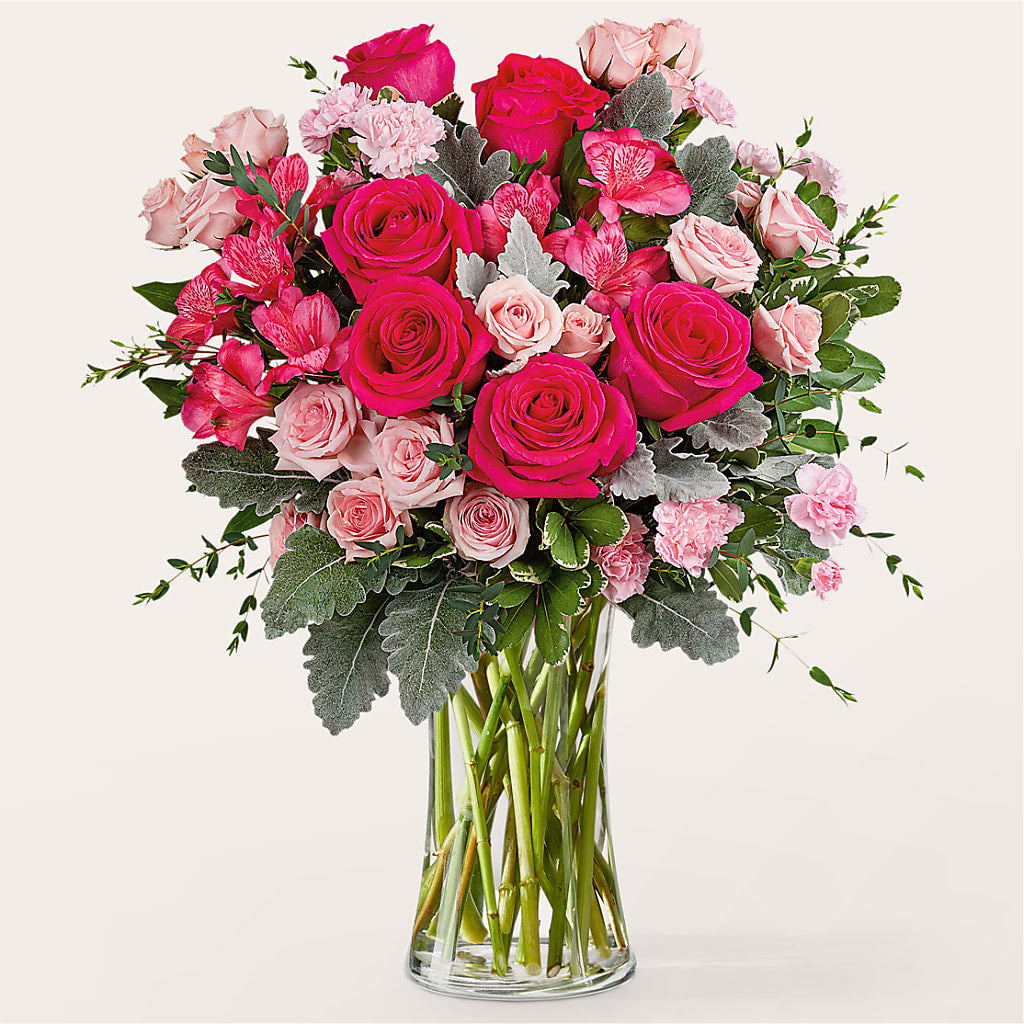 Tickled Pink Bouquet – Micaelas Flowers And Gifts, Tulsa OK