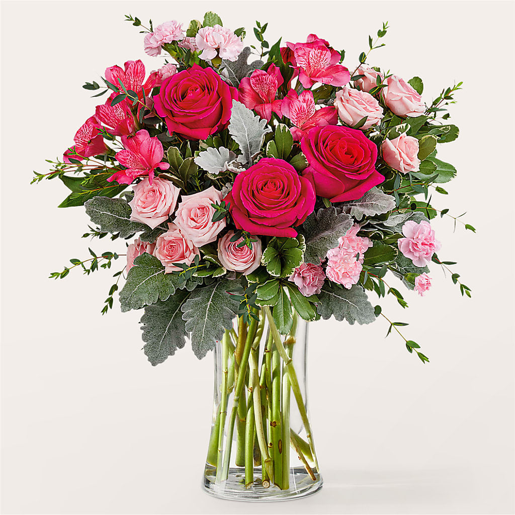 Tickled Pink Bouquet – Micaelas Flowers And Gifts, Tulsa OK