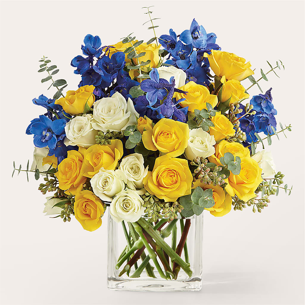 Sparkling Citrine Bouquet – Micaelas Flowers And Gifts, Tulsa OK