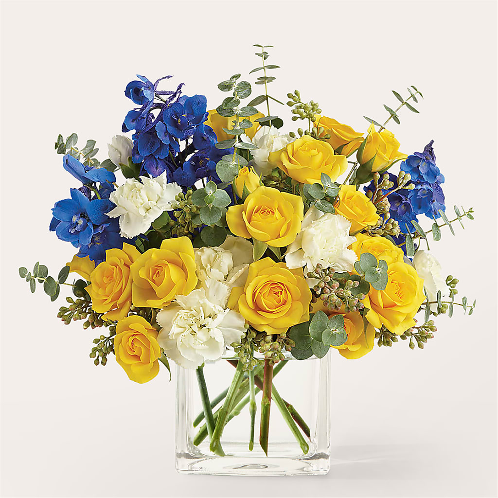 Sparkling Citrine Bouquet – Micaelas Flowers And Gifts, Tulsa OK