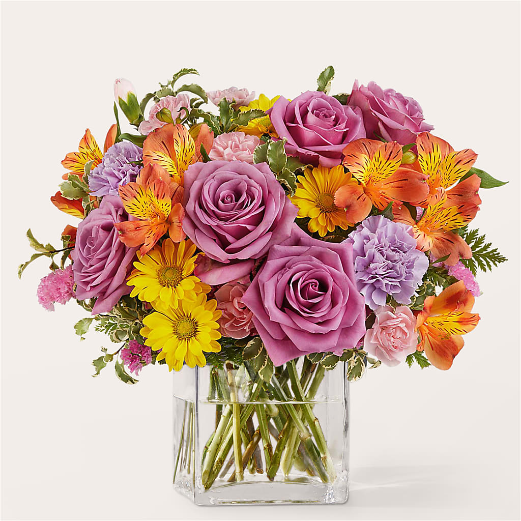 Shades of Happiness Bouquet – Micaelas Flowers And Gifts, Tulsa OK