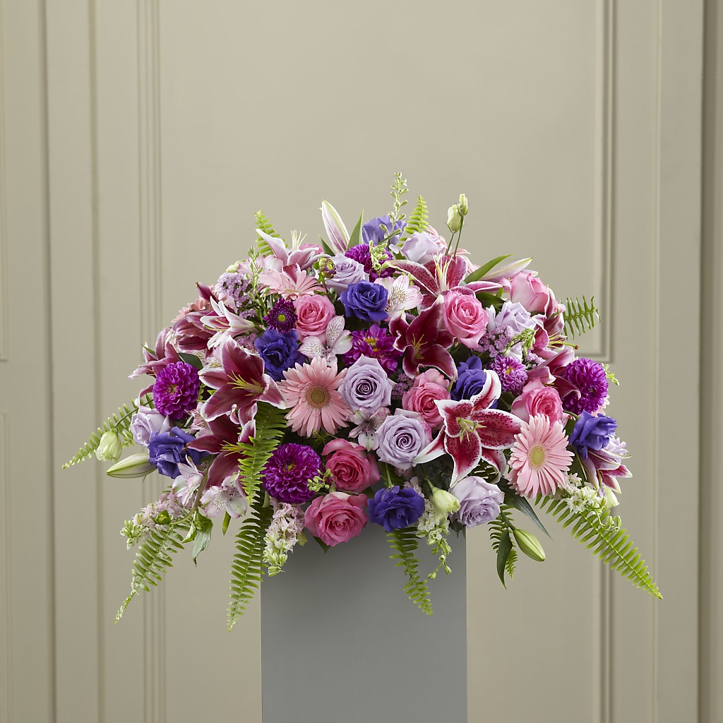 Fare Thee Well Pedestal – Micaelas Flowers And Gifts, Tulsa OK