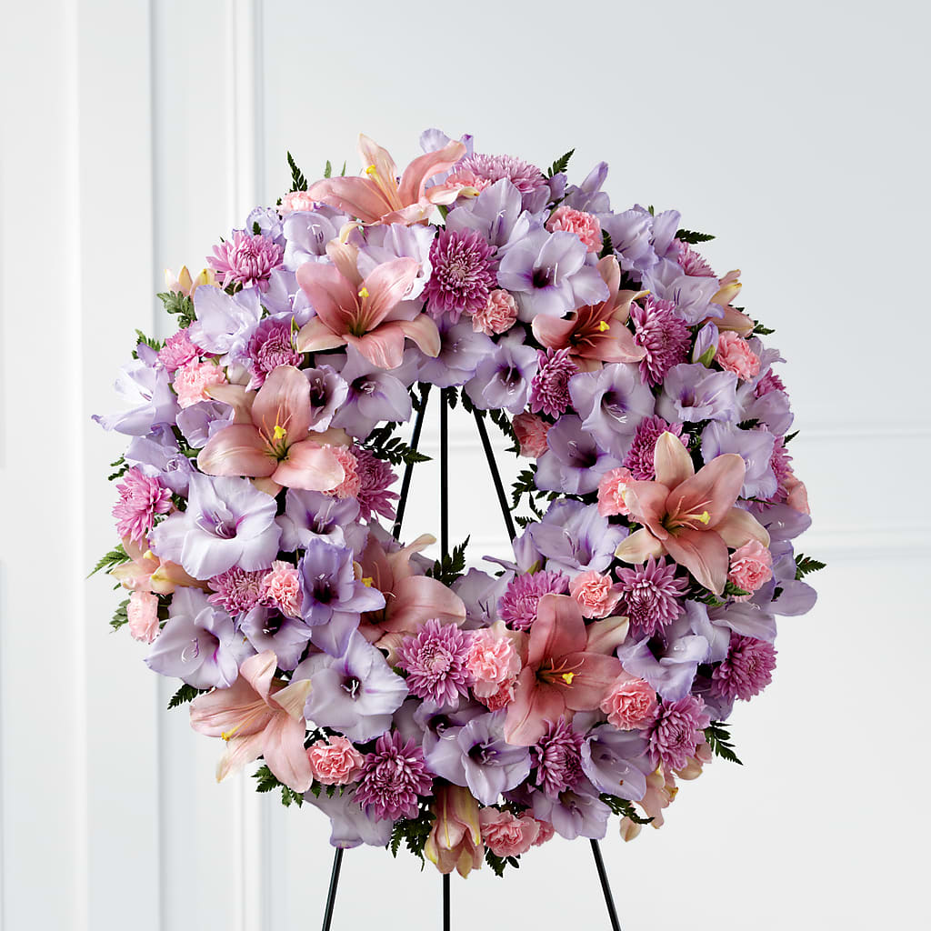 Beloved Friend Wreath – Micaelas Flowers And Gifts, Tulsa OK