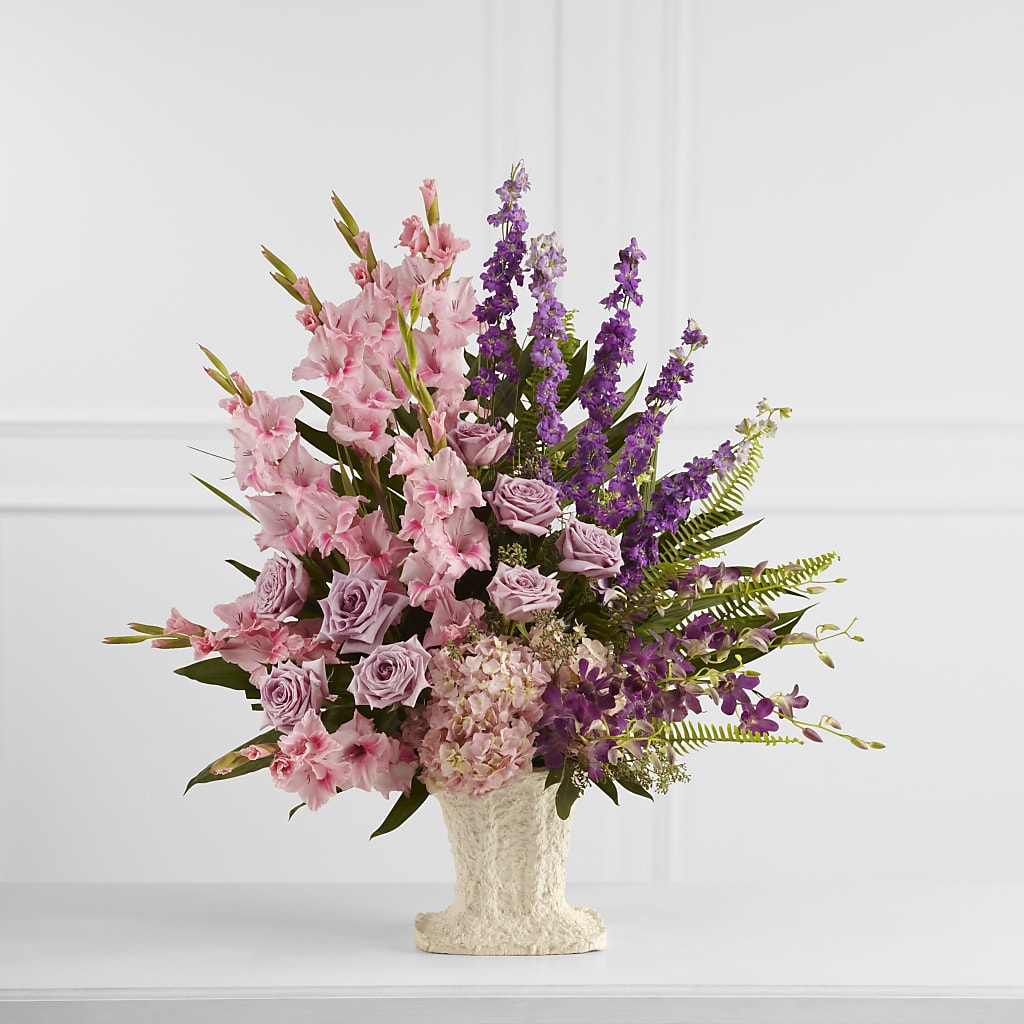 Flowing Garden Arrangement – Micaelas Flowers And Gifts, Tulsa OK