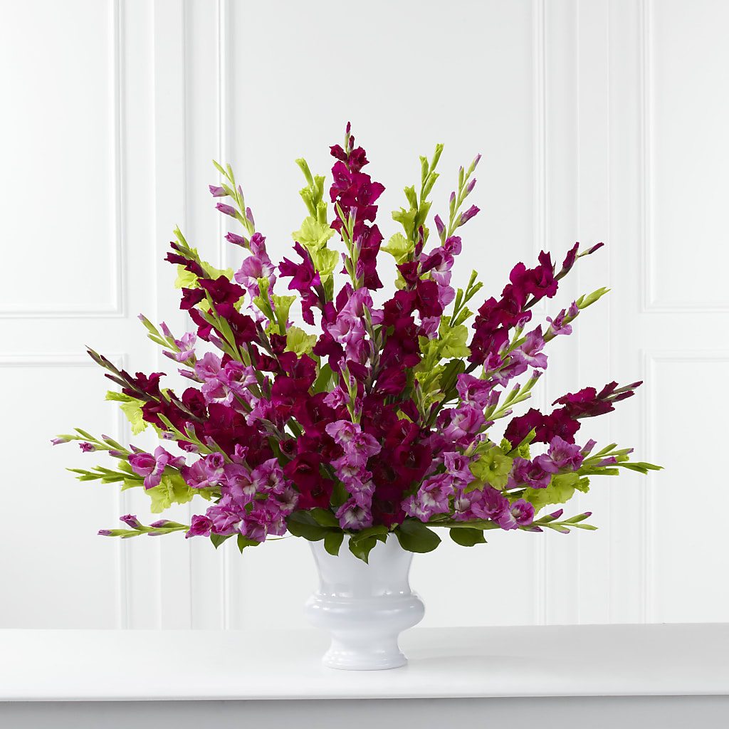 Solemn Offering Arrangement – Micaelas Flowers And Gifts, Tulsa OK