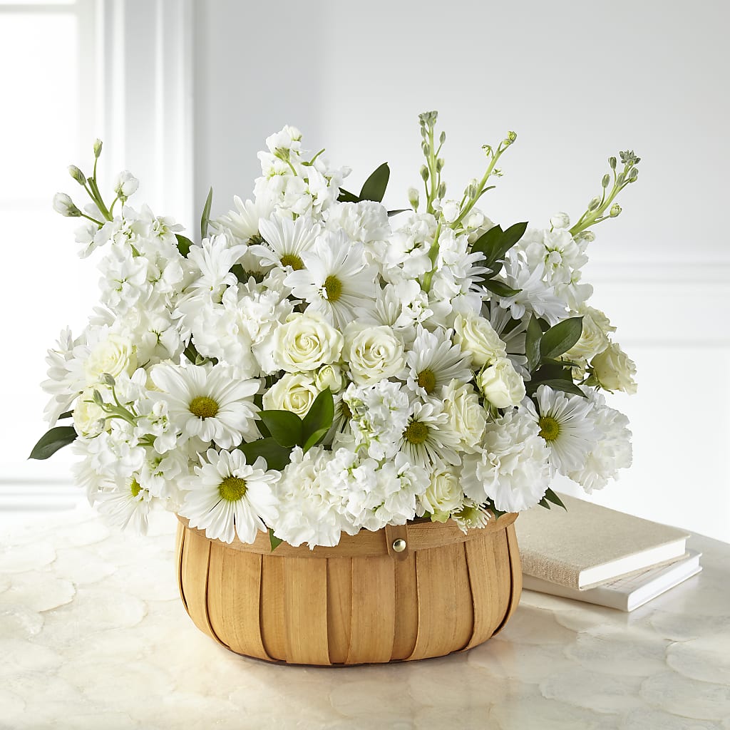 Graceful Garden Basket – Micaelas Flowers And Gifts, Tulsa OK