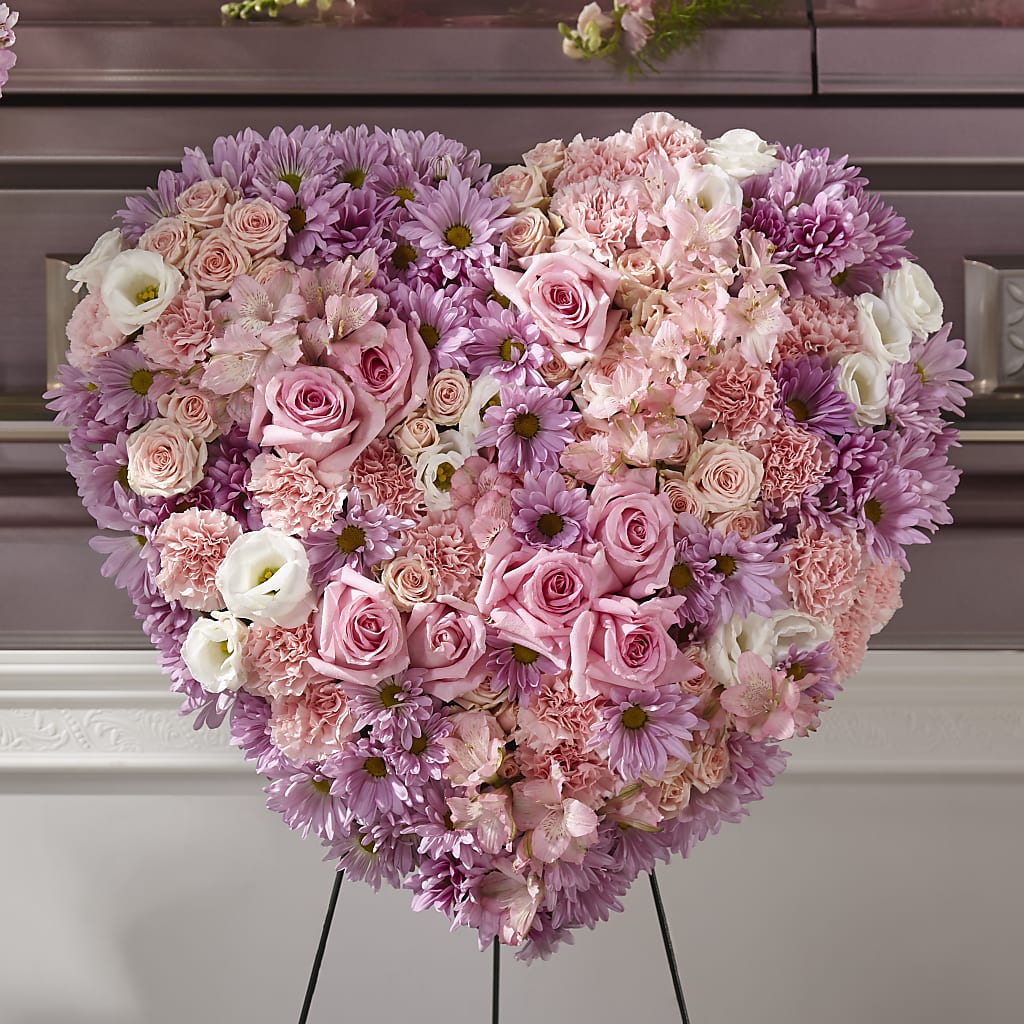 Heaven's Light Heart – Micaelas Flowers And Gifts, Tulsa OK