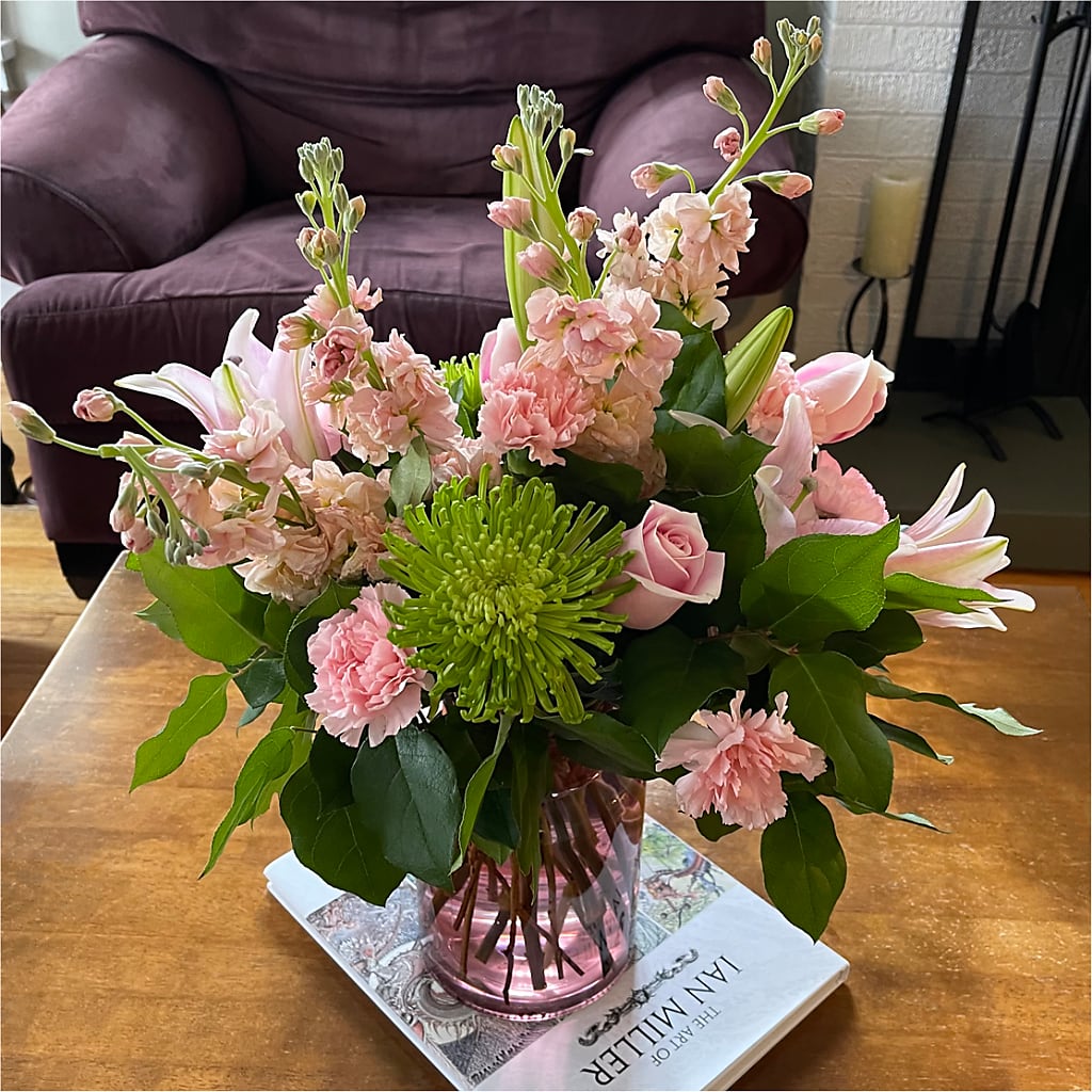 Pretty in Pink Bouquet – Micaelas Flowers And Gifts, Tulsa OK