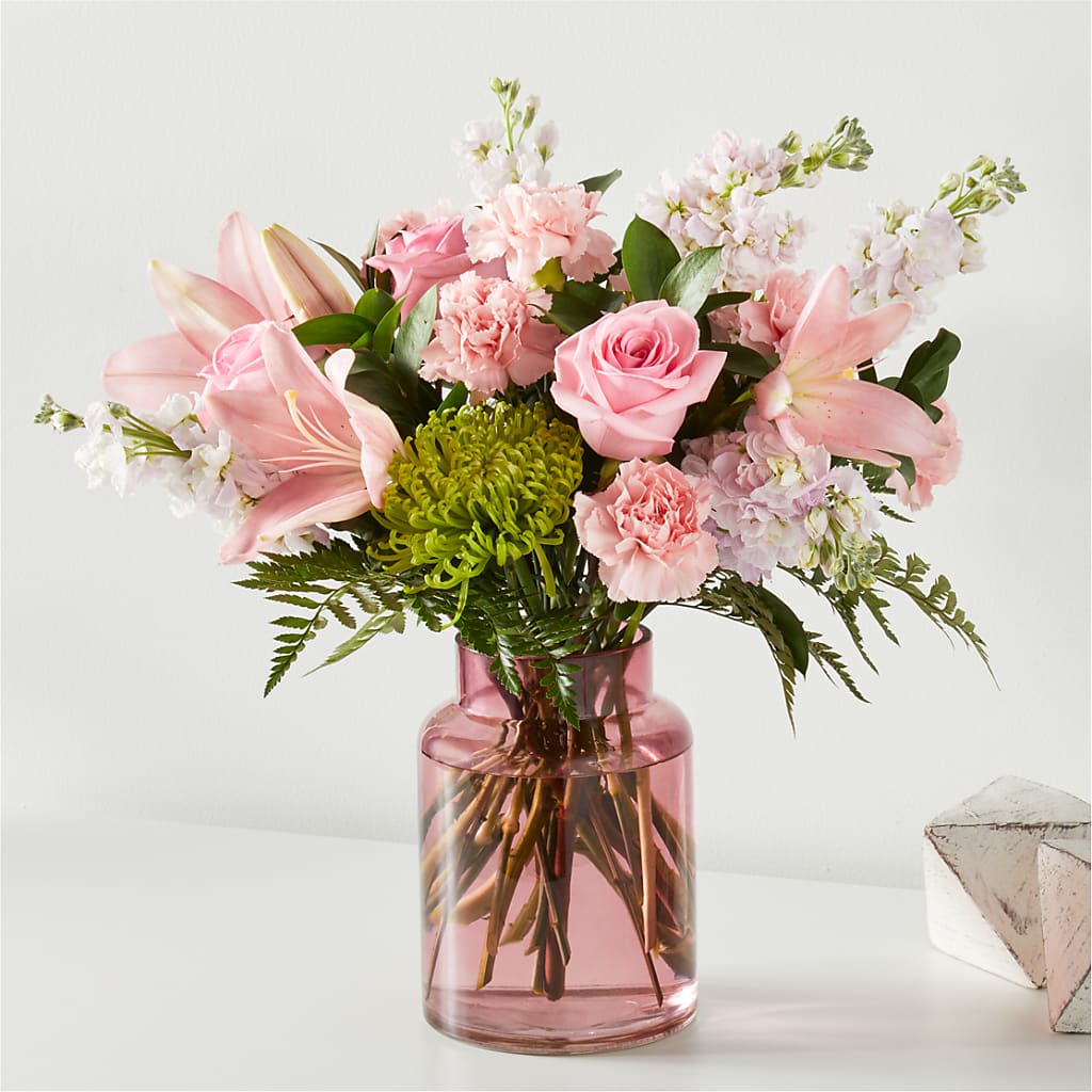 Pretty in Pink Bouquet – Micaelas Flowers And Gifts, Tulsa OK