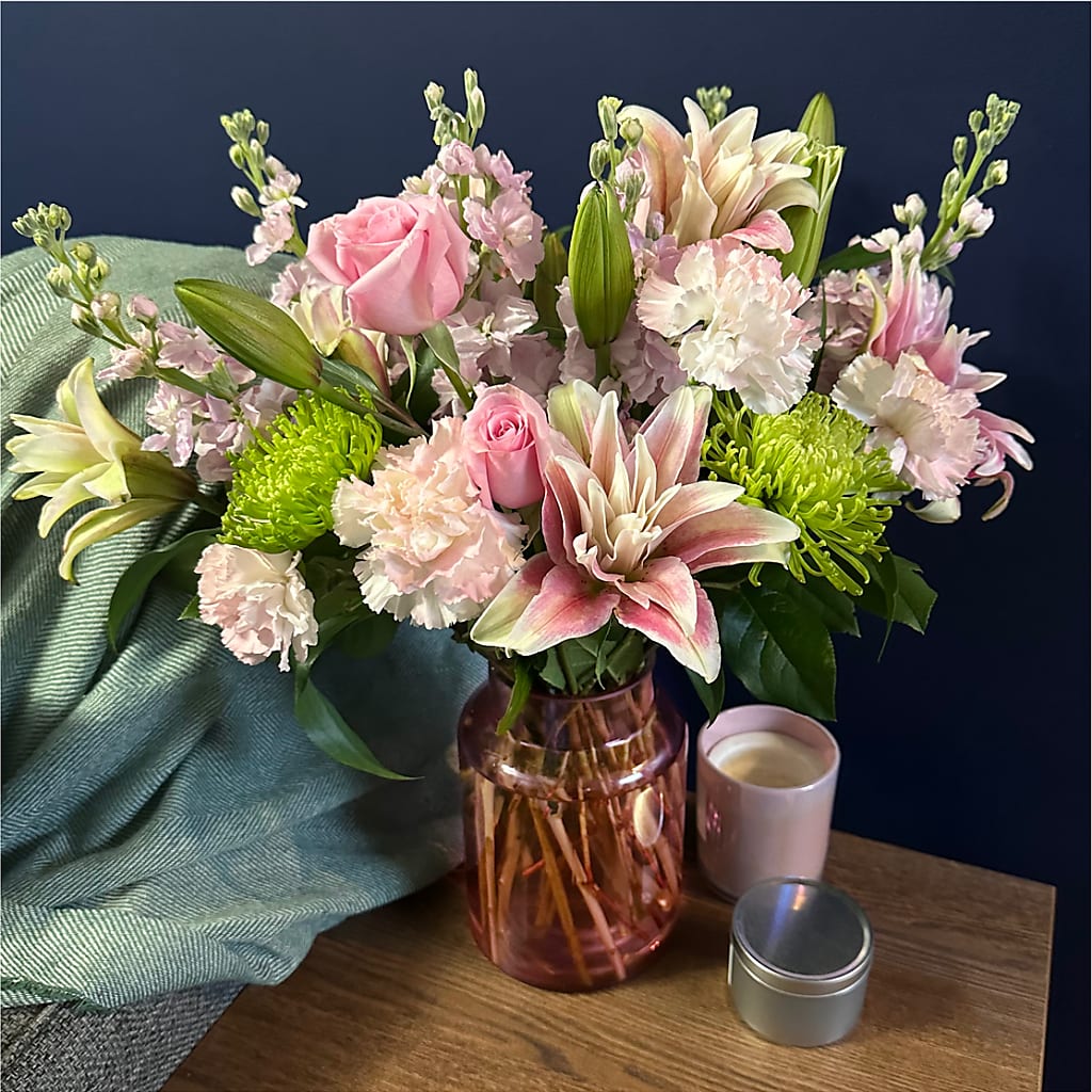 Pretty in Pink Bouquet – Micaelas Flowers And Gifts, Tulsa OK