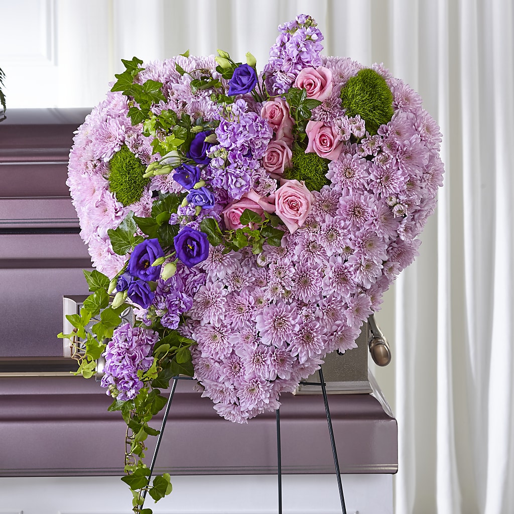 Treasured Love Standing Heart – Micaelas Flowers And Gifts, Tulsa OK