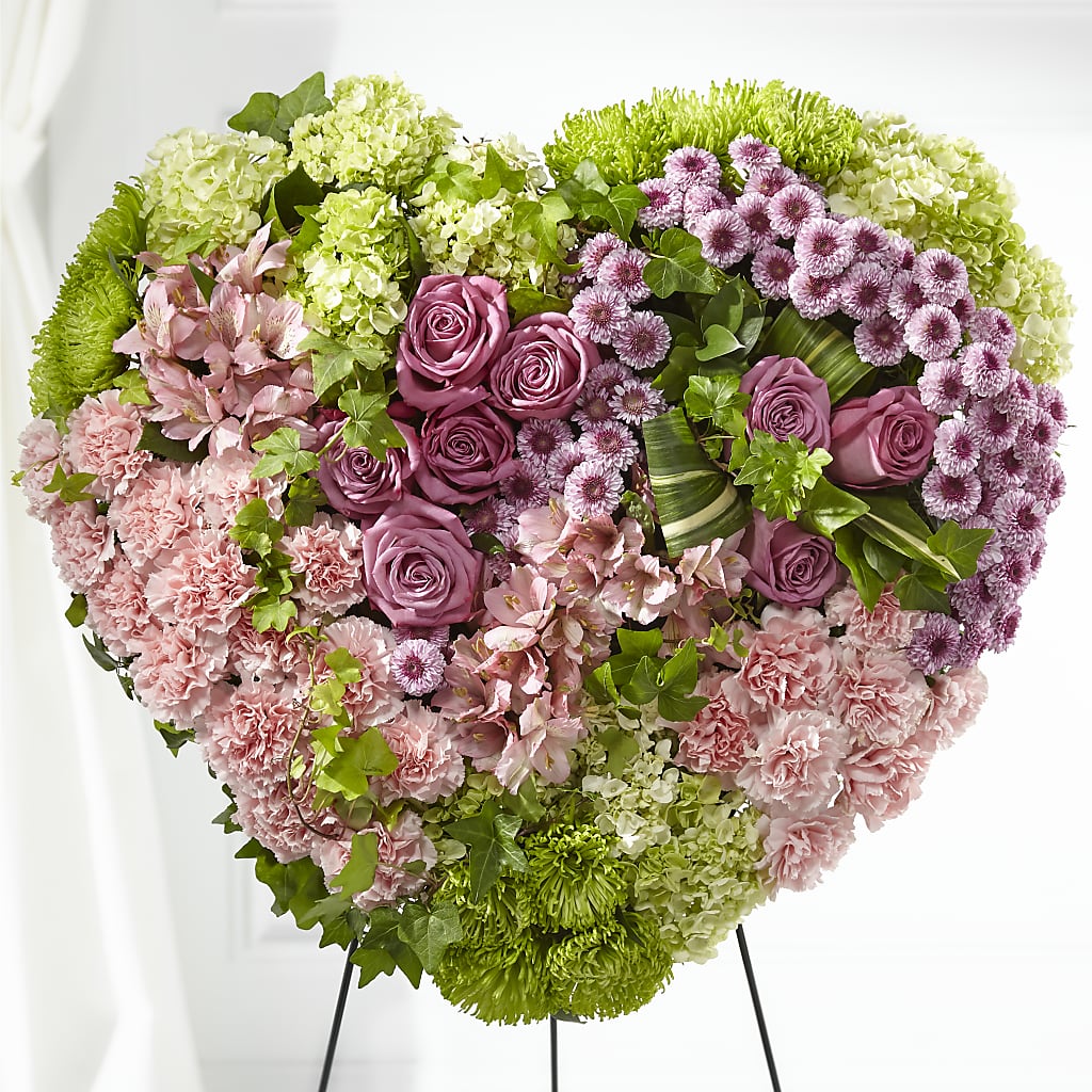 Heartwarming Standing Heart – Micaelas Flowers And Gifts, Tulsa OK