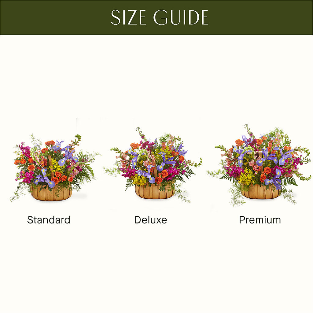 Garden of Life Basket – Micaelas Flowers And Gifts, Tulsa OK
