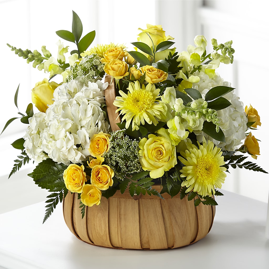 Rustic Remembrance Basket – Micaelas Flowers And Gifts, Tulsa OK