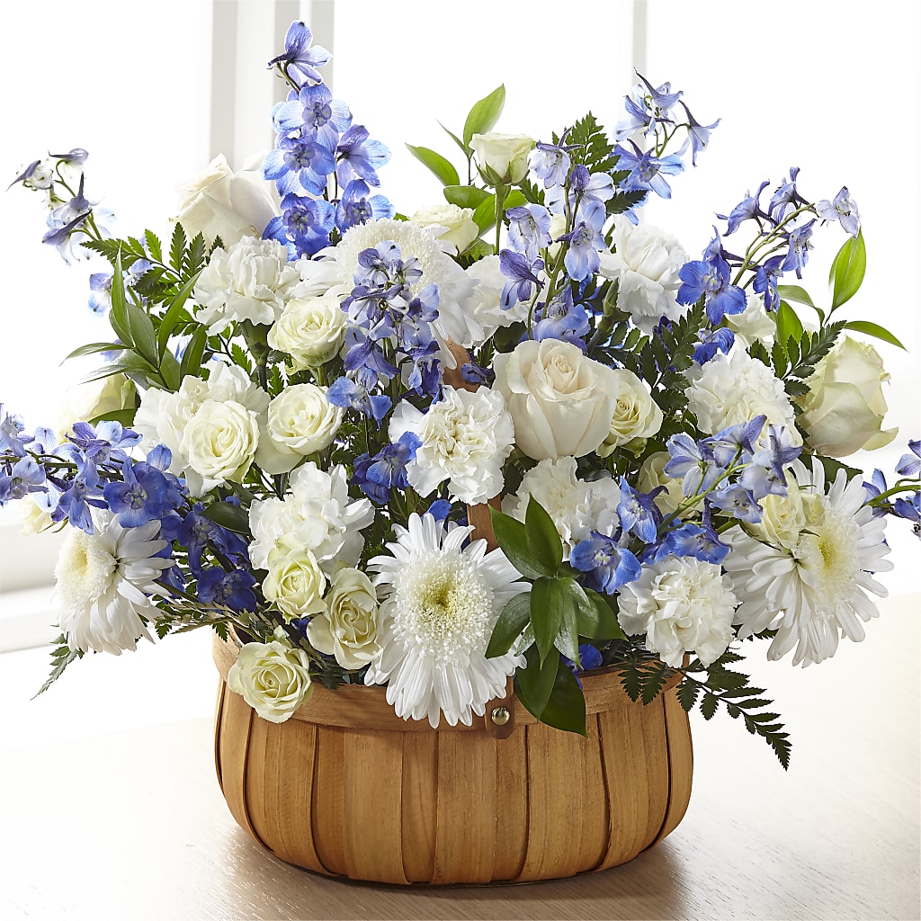 Harmony & Grace Basket – Micaelas Flowers And Gifts, Tulsa OK