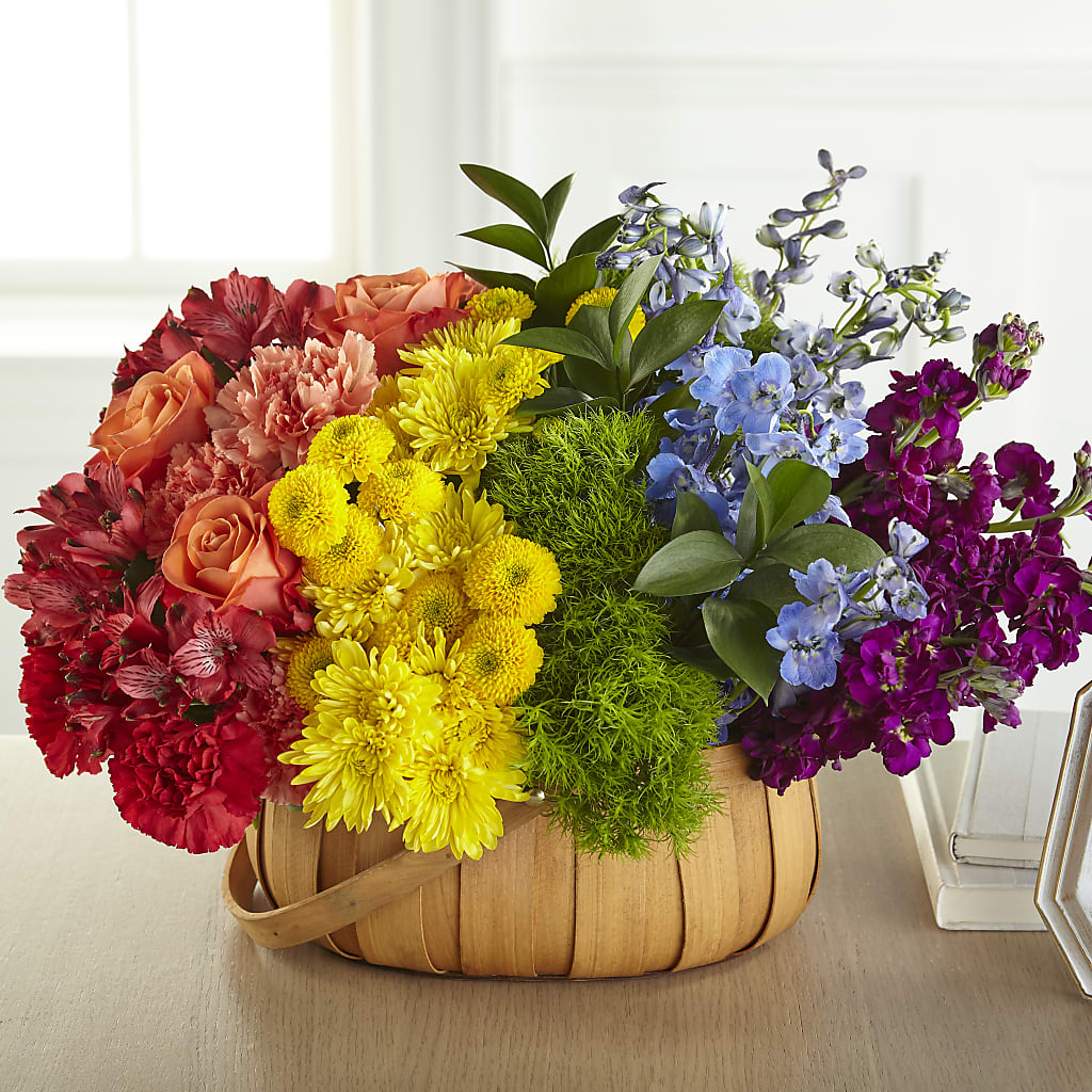 Prideful Basket – Micaelas Flowers And Gifts, Tulsa OK