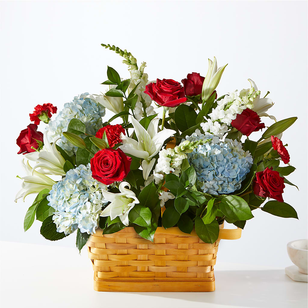 Greater Glory Basket – Micaelas Flowers And Gifts, Tulsa OK