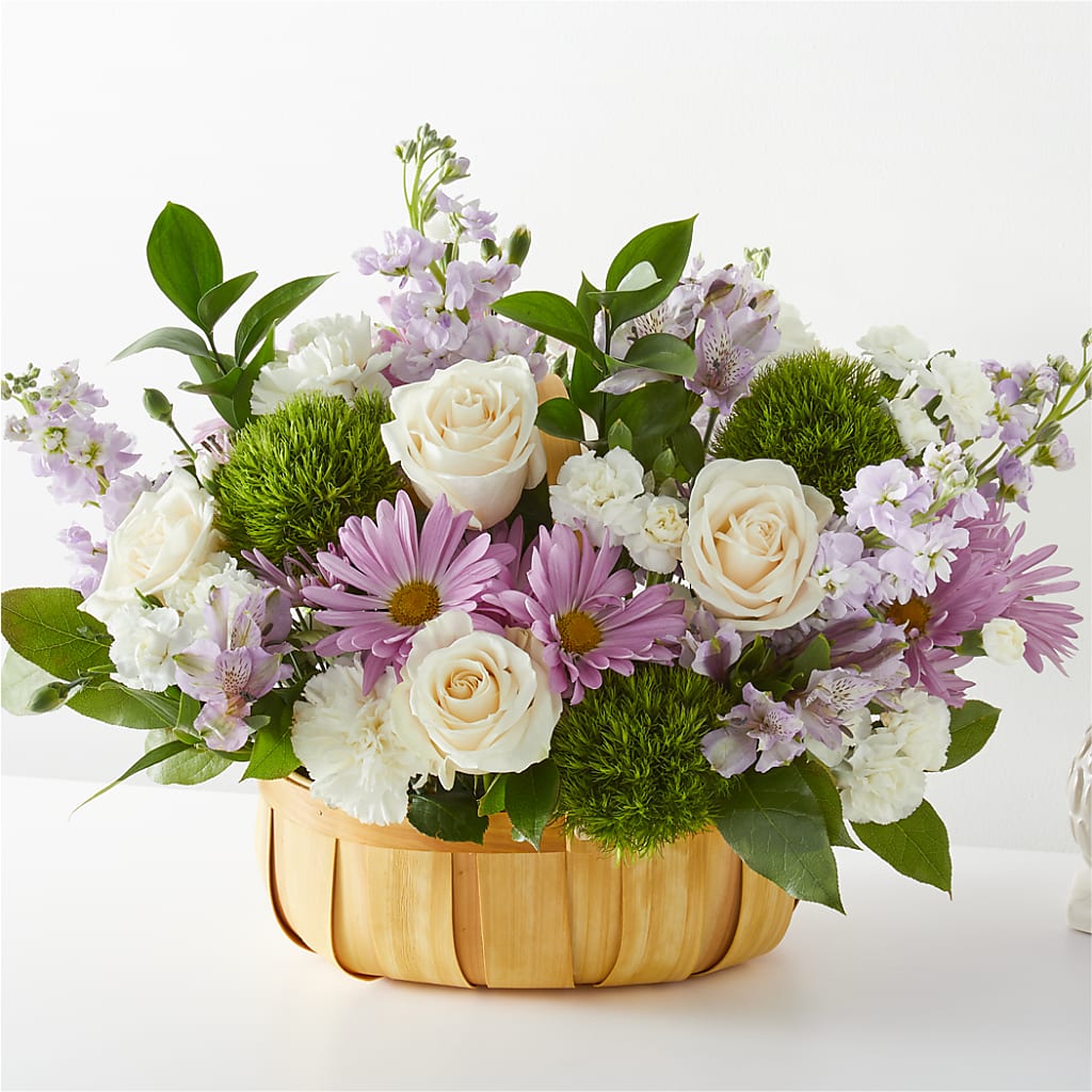 Peace & Love Basket – Micaelas Flowers And Gifts, Tulsa OK