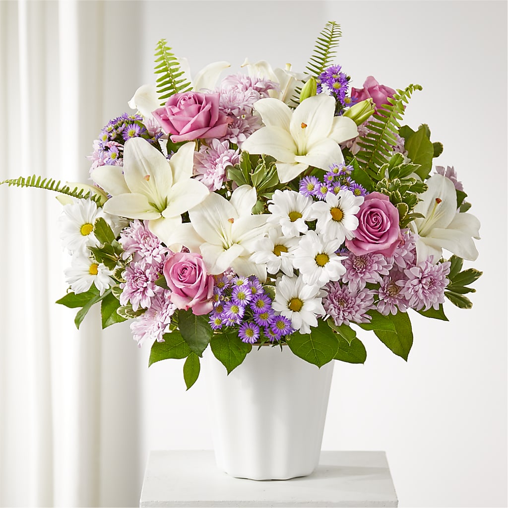 Warmest Thoughts Tabletop Basket – Micaelas Flowers And Gifts, Tulsa OK