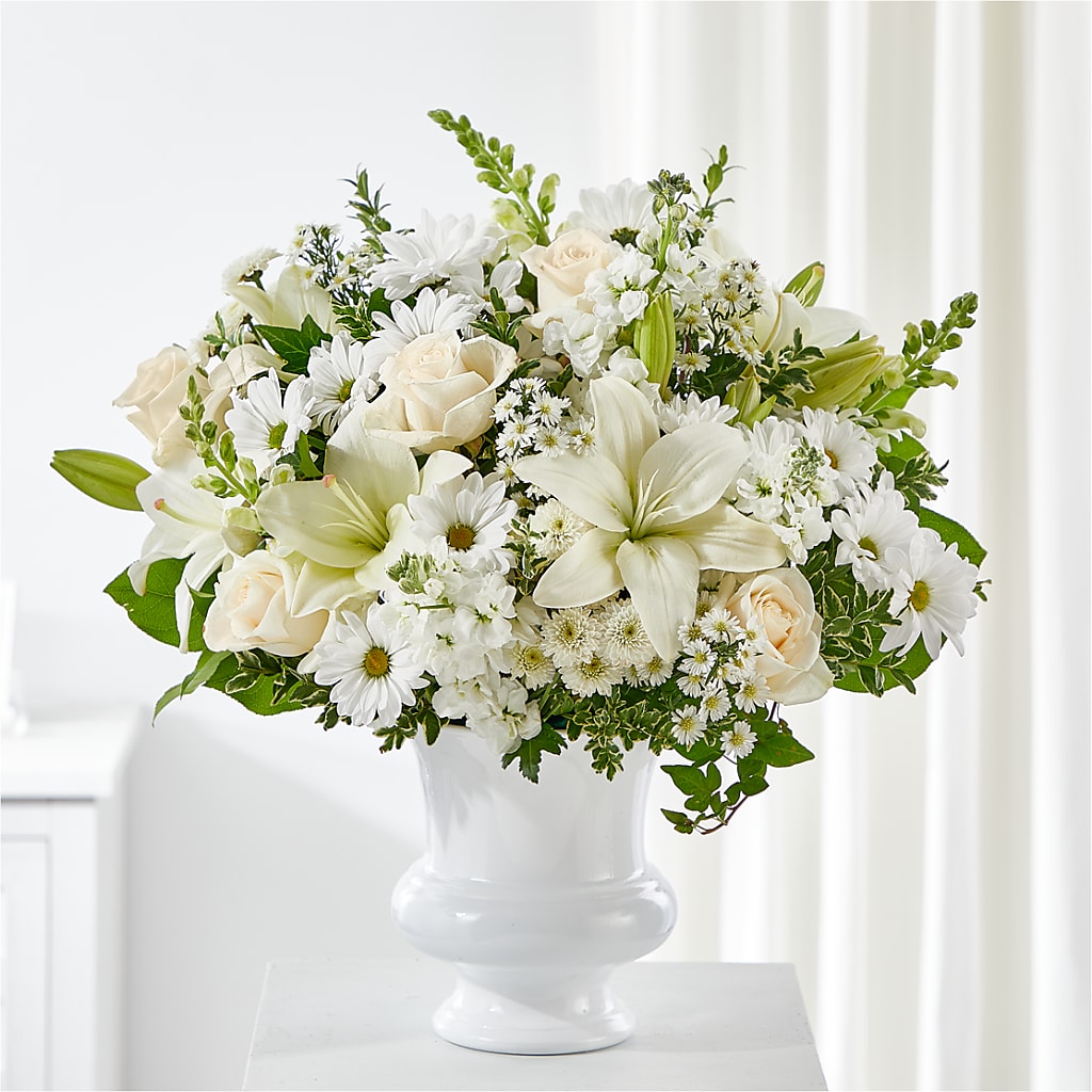Uplifting Urn Arrangement – Micaelas Flowers And Gifts, Tulsa OK