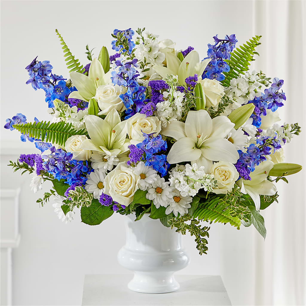 Expressions of Hope Urn Arrangement – Micaelas Flowers And Gifts, Tulsa OK
