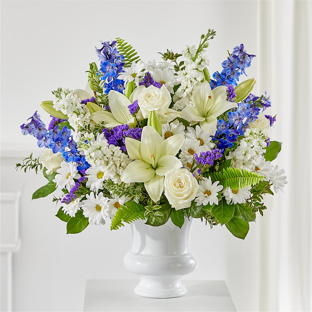 Expressions of Hope Urn Arrangement – Micaelas Flowers And Gifts, Tulsa OK