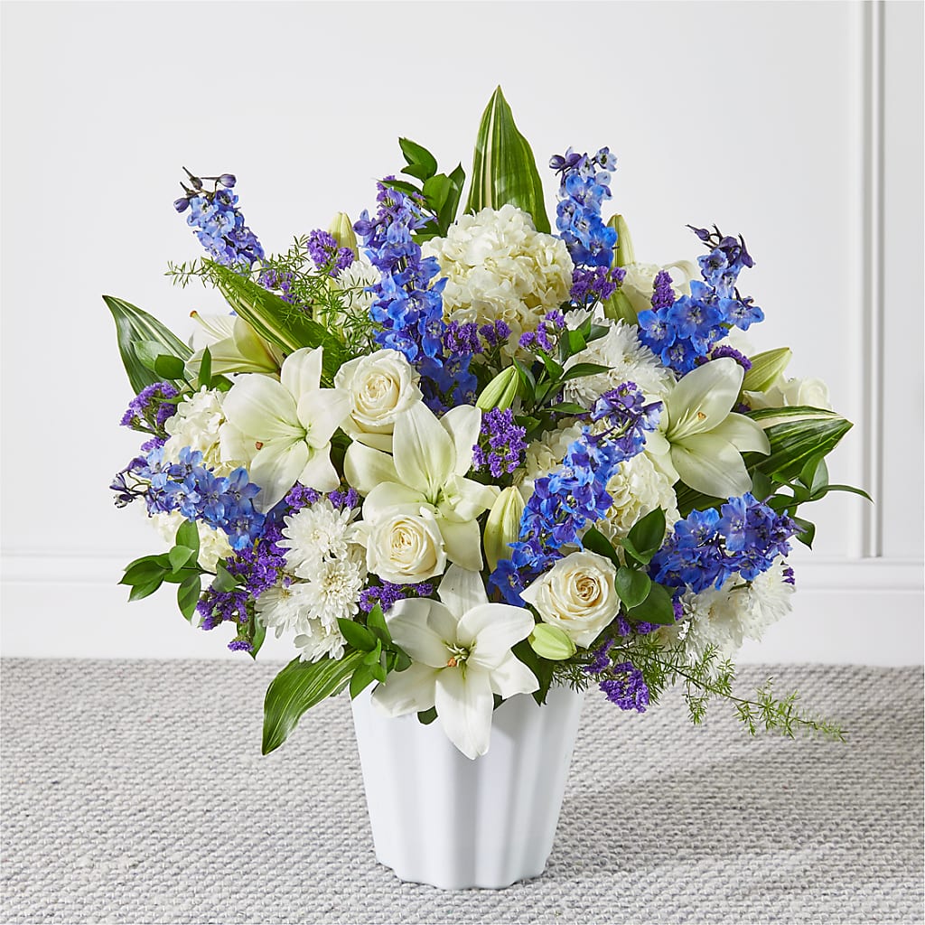 Take Comfort Floor Basket – Micaelas Flowers And Gifts, Tulsa OK