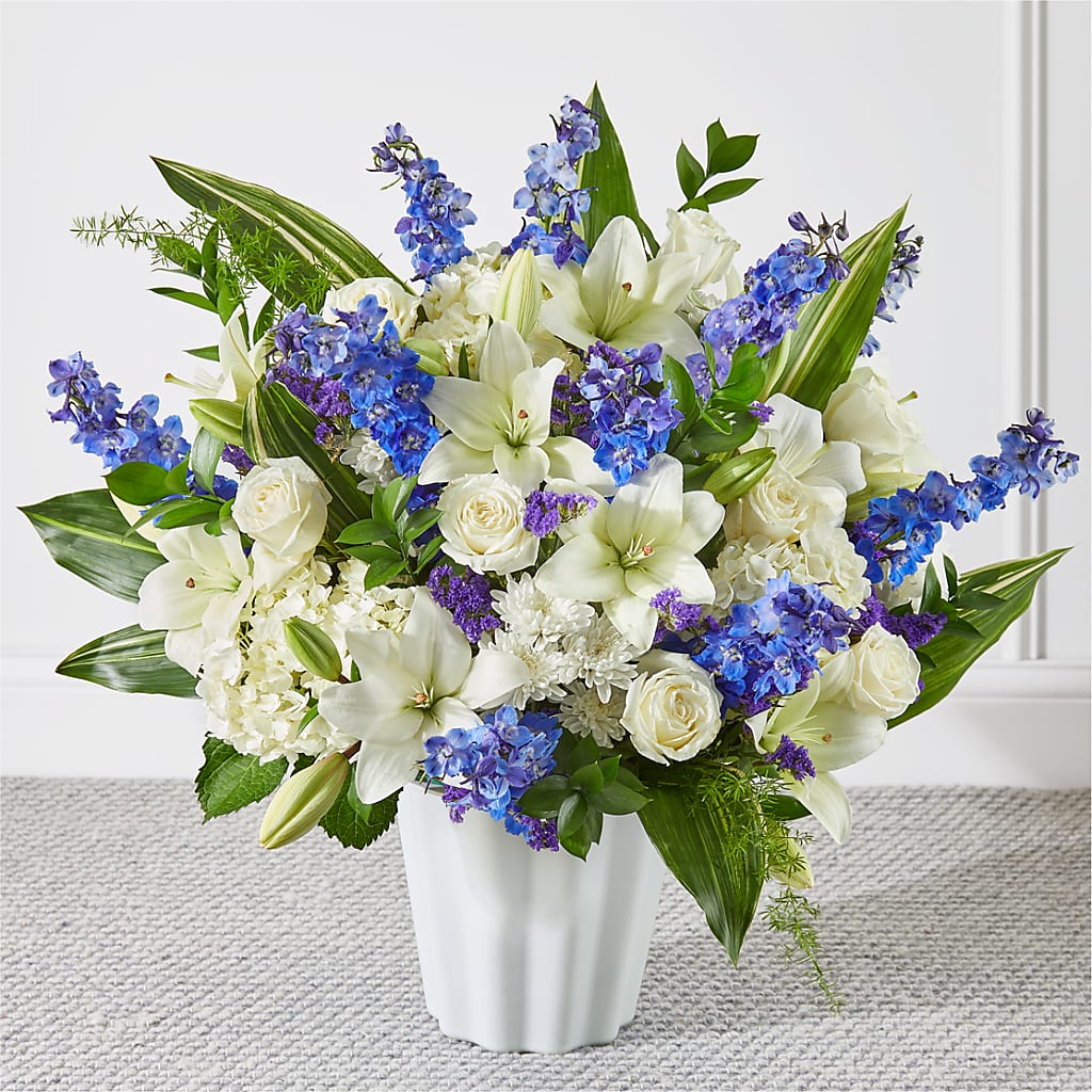 Take Comfort Floor Basket – Micaelas Flowers And Gifts, Tulsa OK
