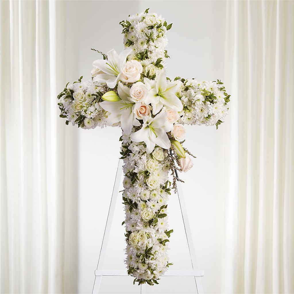 Spiritual Guidance Standing Spray – Micaelas Flowers And Gifts, Tulsa OK