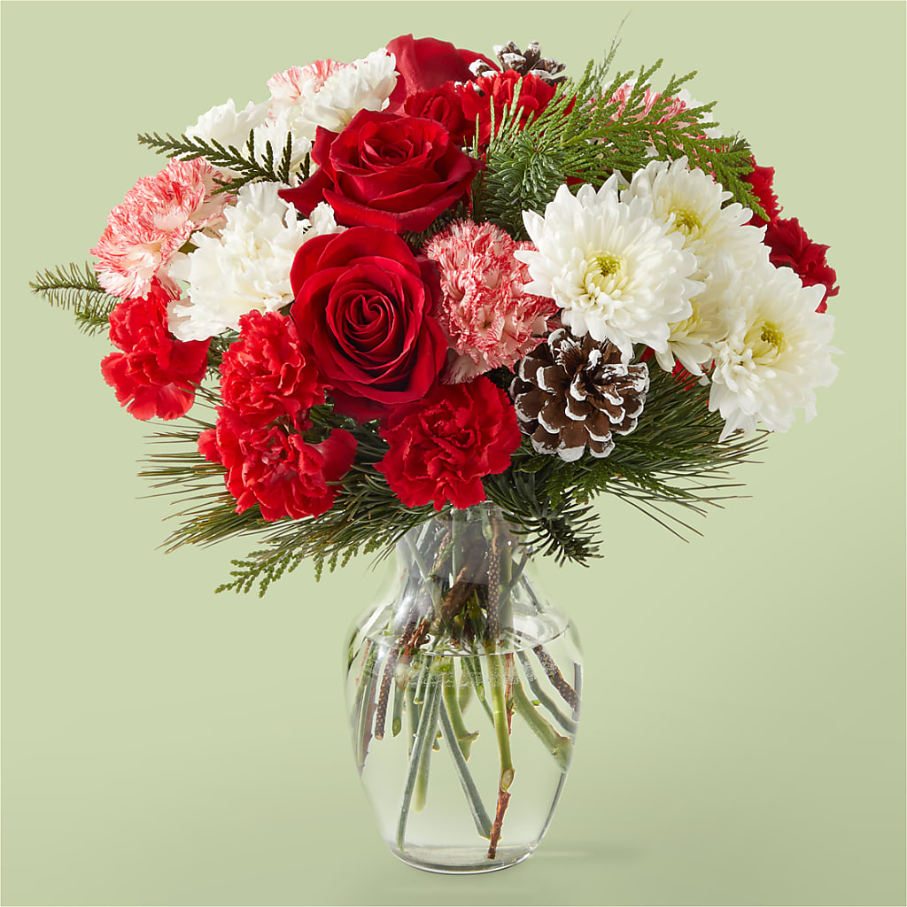 Candy Cane Lane Bouquet – Micaelas Flowers And Gifts, Tulsa OK