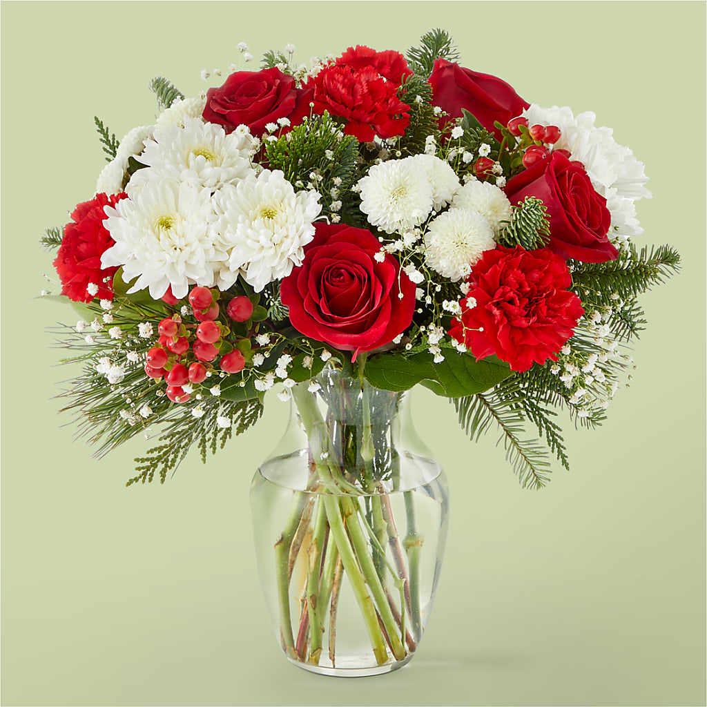 Chance of Flurries Bouquet – Micaelas Flowers And Gifts, Tulsa OK