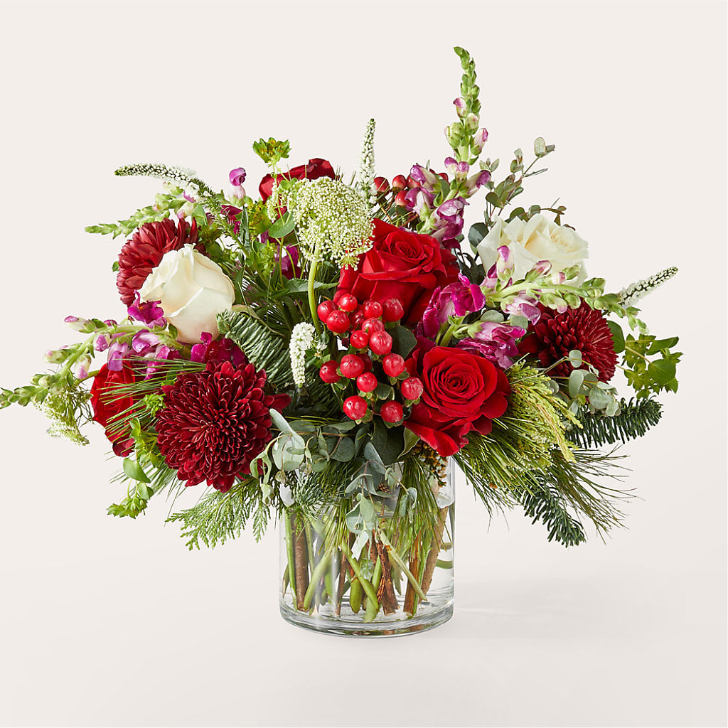 Cranberry Fizz Bouquet – Micaelas Flowers And Gifts, Tulsa OK