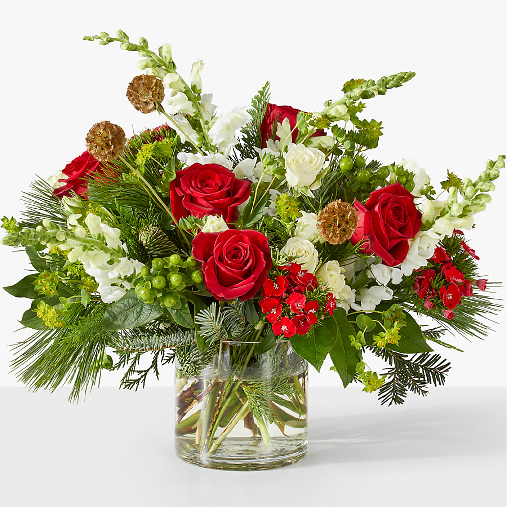 Deck the Halls Bouquet – Micaelas Flowers And Gifts, Tulsa OK