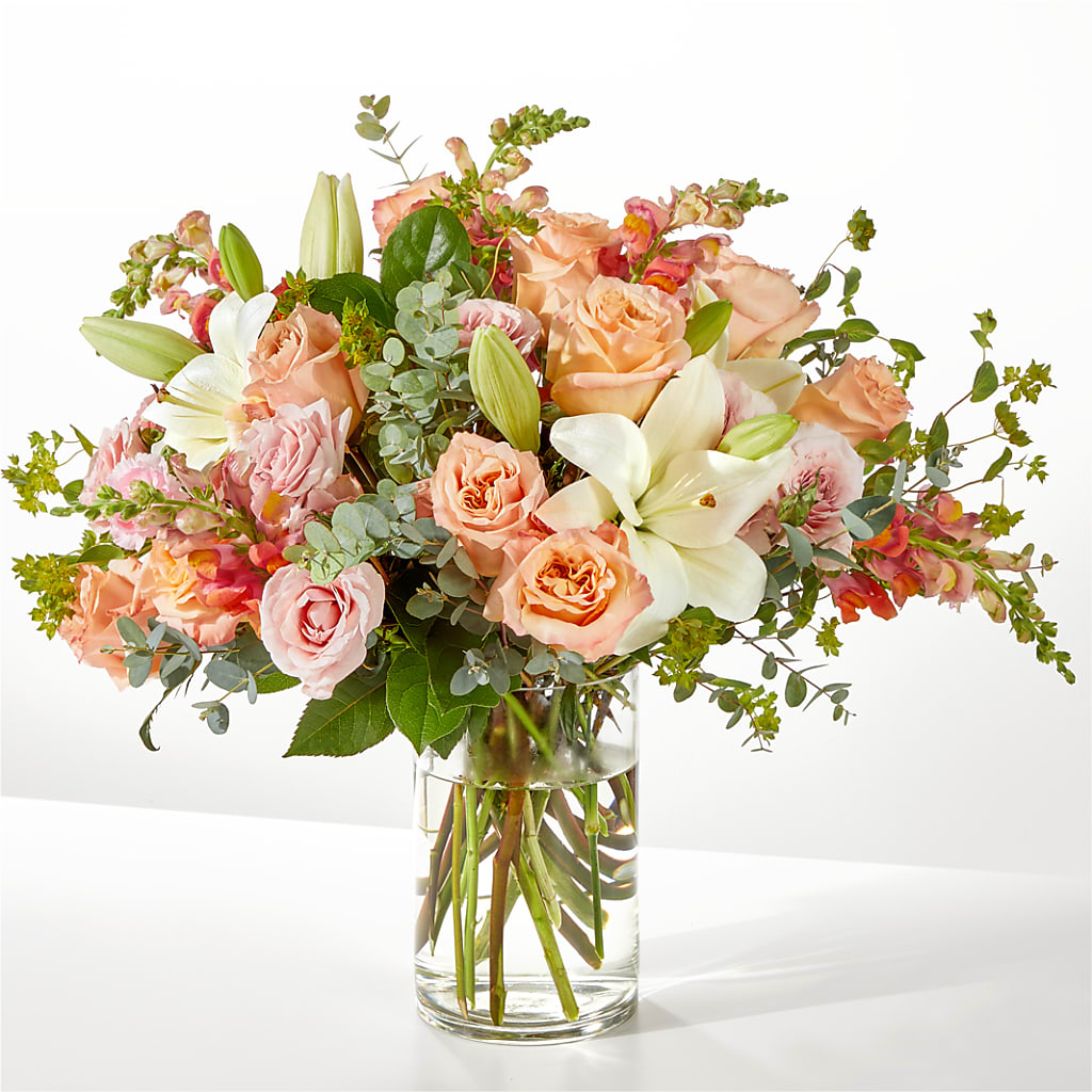 Grapefruit Splash Bouquet – Micaelas Flowers And Gifts, Tulsa OK