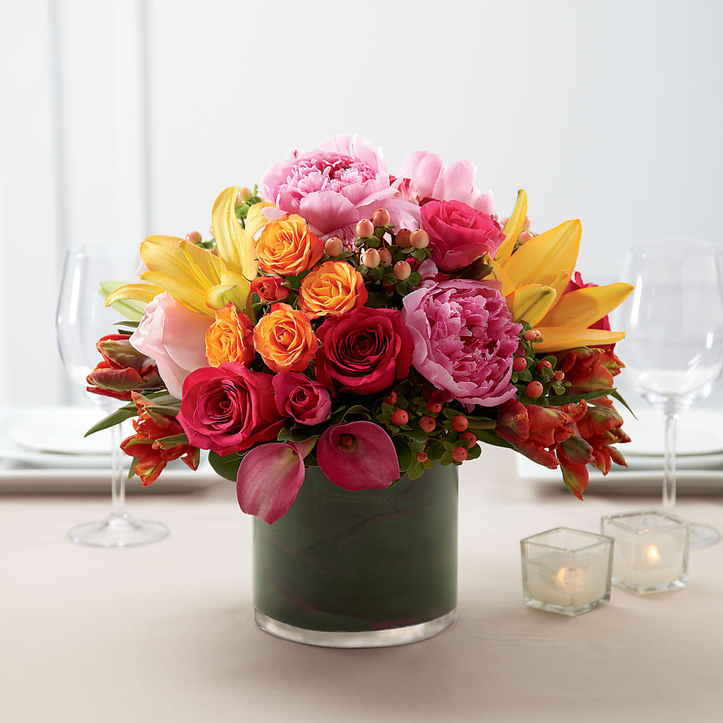 Color Mix Arrangement – Micaelas Flowers And Gifts, Tulsa OK