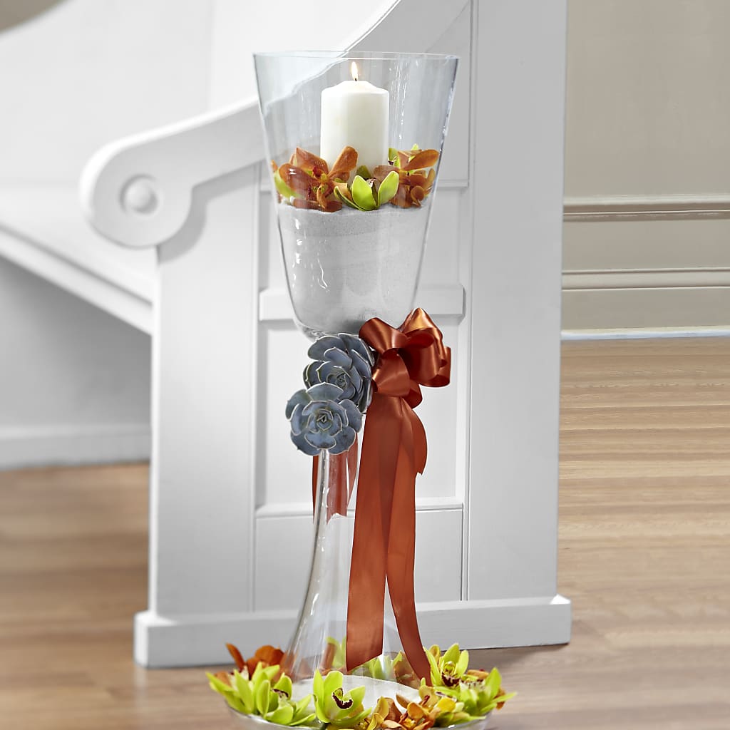 Matrimony Pew Decor – Micaelas Flowers And Gifts, Tulsa OK